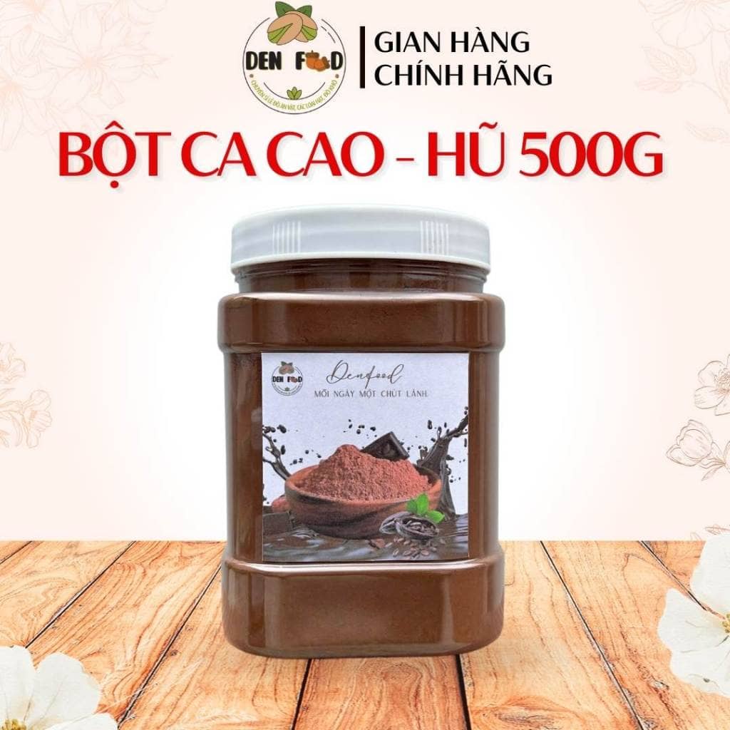 500g Bột ca cao nguyên chất 100% - Denfood