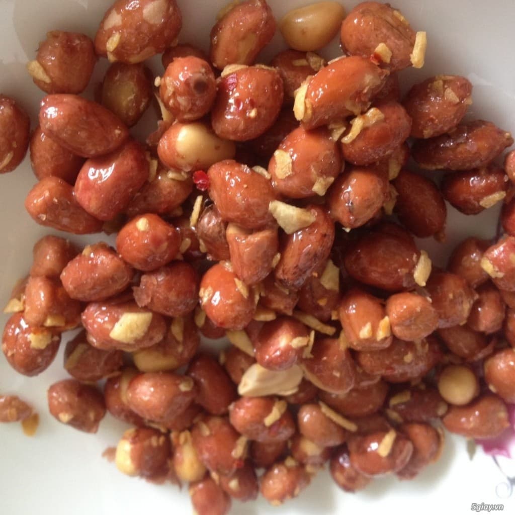 500G Đậu phộng tỏi ớt  - Ăn Vặt Denfood