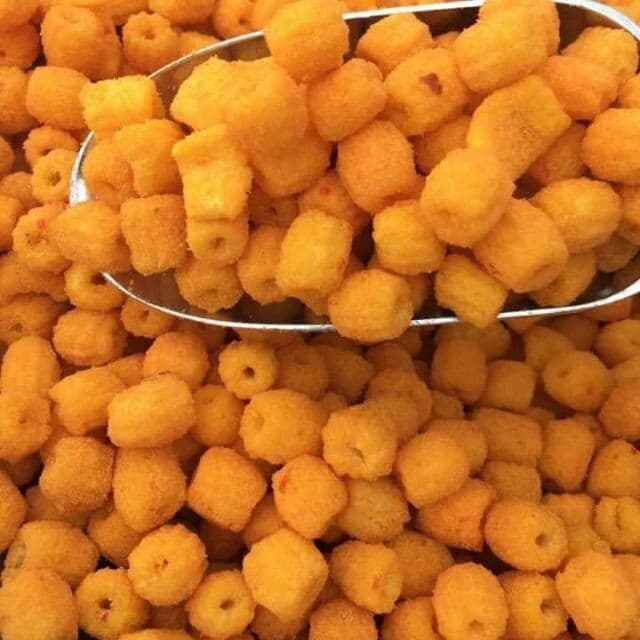 500g Nui Chiên Giòn Tẩm Bơ Mắm Tỏi Siêu Ngon