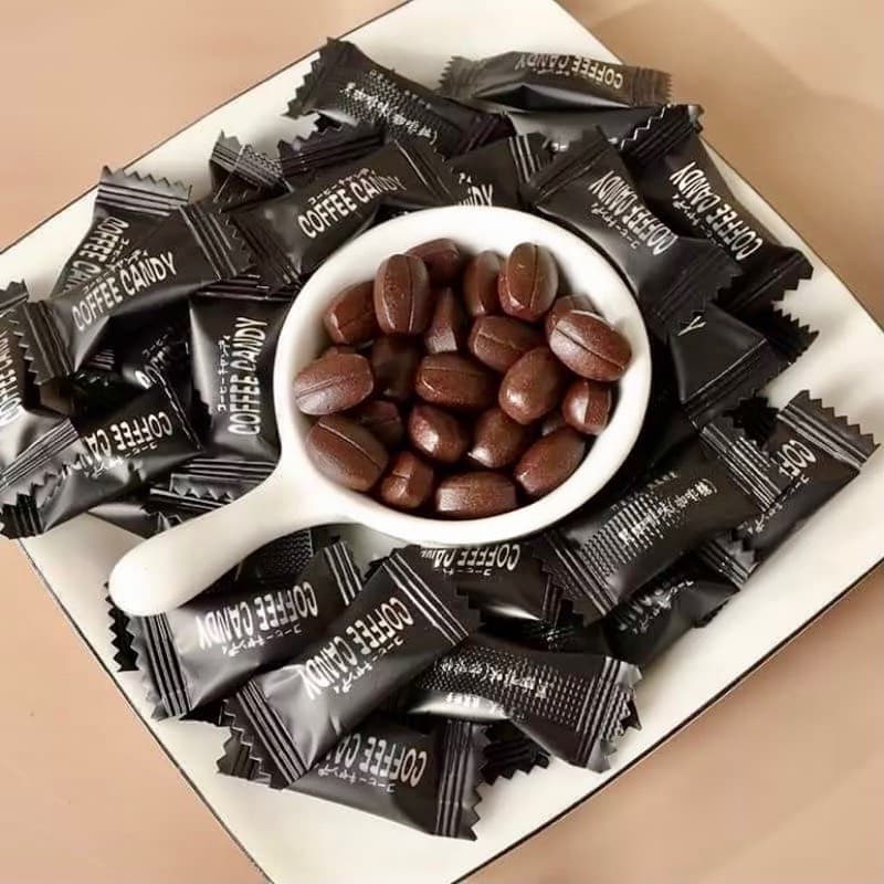 500g Kẹo cà phê không đường Coffee Candy Viên Nén Không Đường Ăn Kiêng Đài Loan