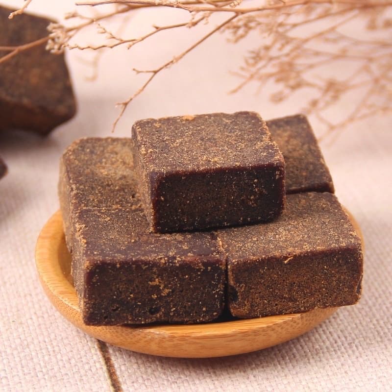 500g Đường Nâu Nguyên Vị Bổ Khí Huyết Giảm Đau Bụng - Ăn Vặt Denfood