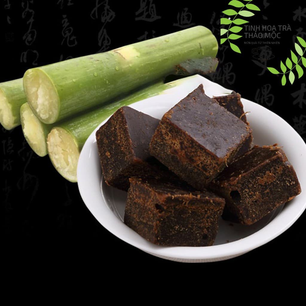 500g Đường Nâu Nguyên Vị Bổ Khí Huyết Giảm Đau Bụng - Ăn Vặt Denfood