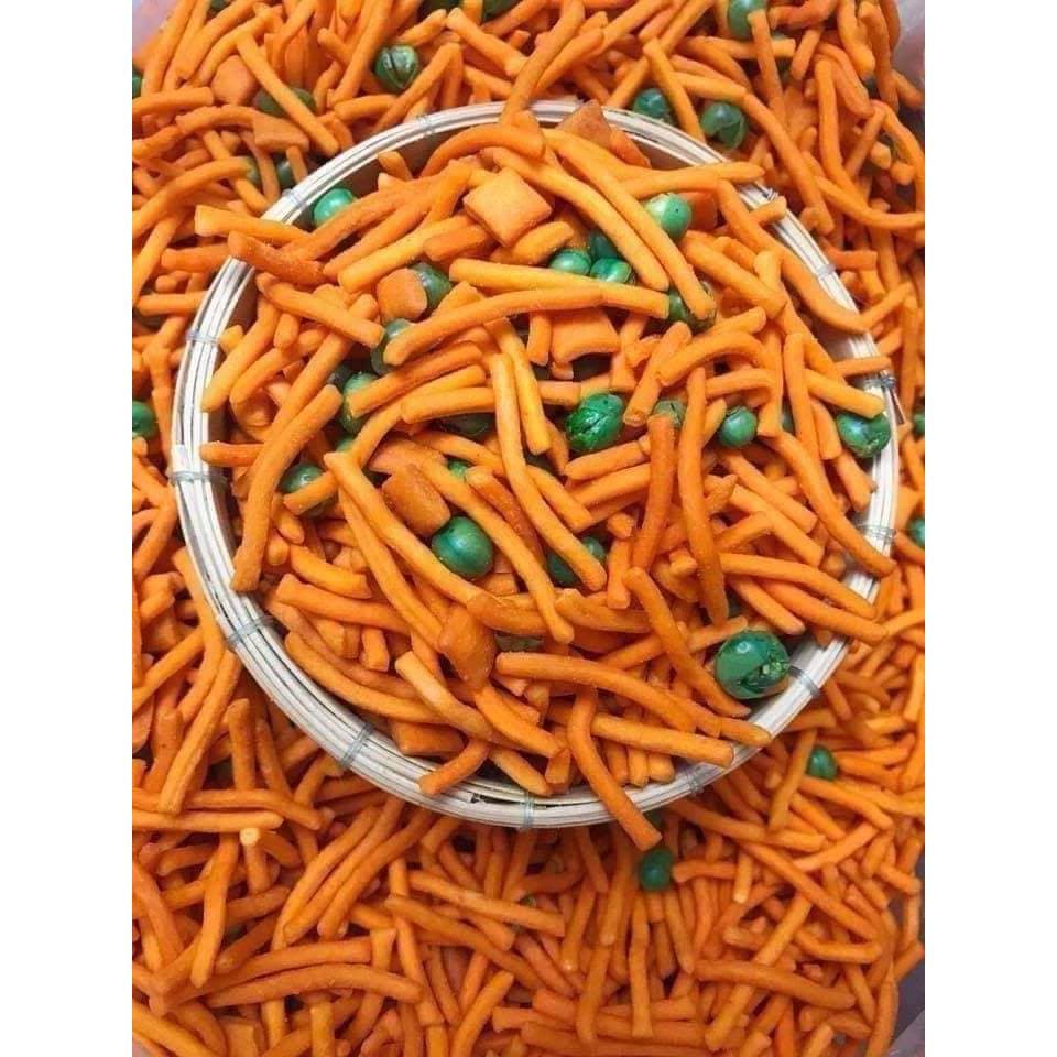 500G Bim Bim Que Đậu Hà Lan - Ăn Vặt Denfood