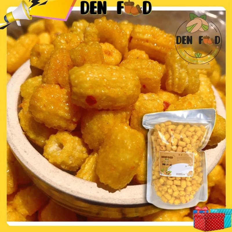 500g Nui Chiên Giòn Tẩm Bơ Mắm Tỏi Siêu Ngon