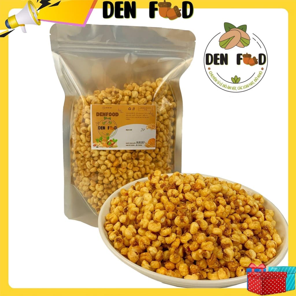 500g Bắp sấy mắm ớt giòn ngon vừa vị, bắp mặn
