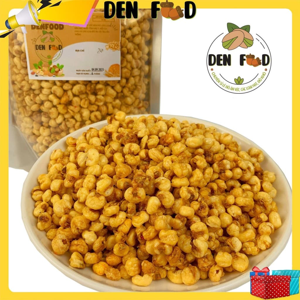 500g Bắp sấy mắm ớt giòn ngon vừa vị, bắp mặn