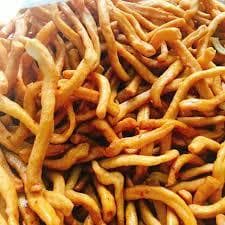 500G  Bánh Thèo Lèo ( NHỎ ) Mắm Ớt Giòn Rụm - Ăn Vặt Denfood